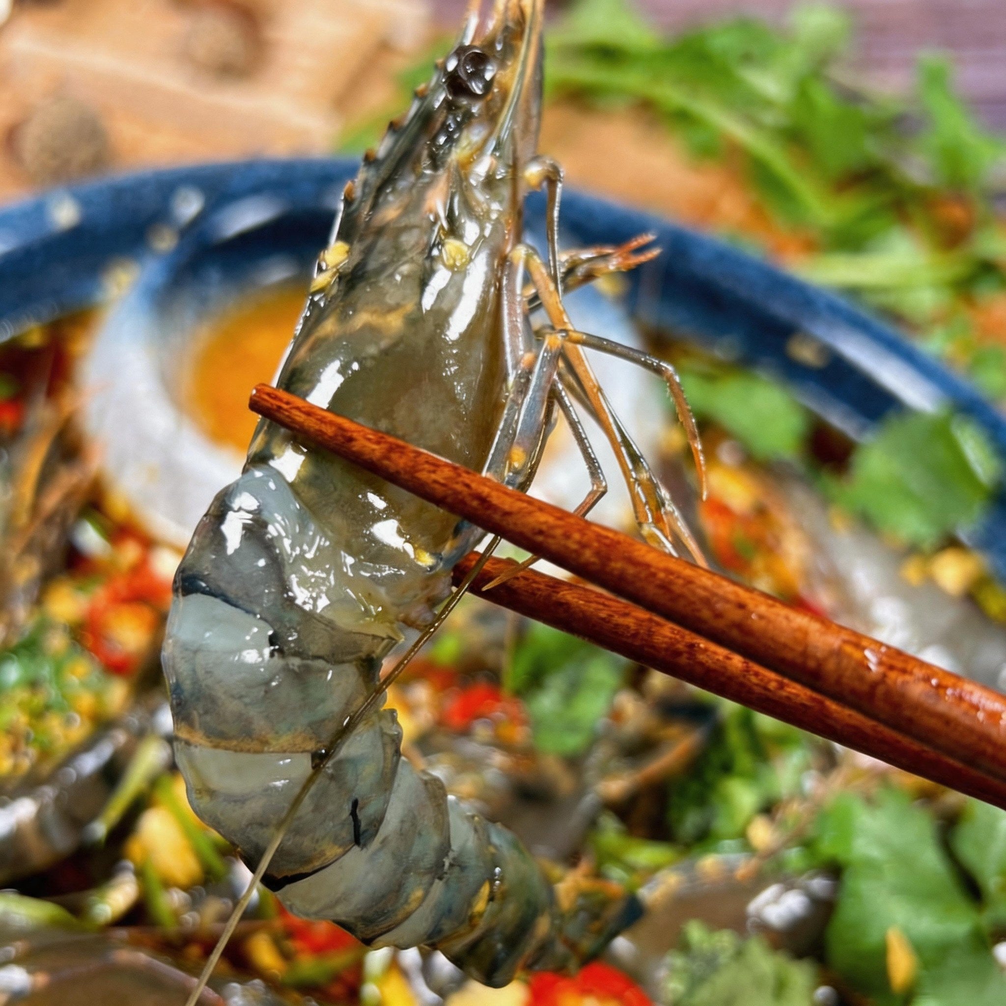 Premium Giant Tiger Prawn | Versatile Large Raw Seafood for Sashimi, Marination & Grilling
