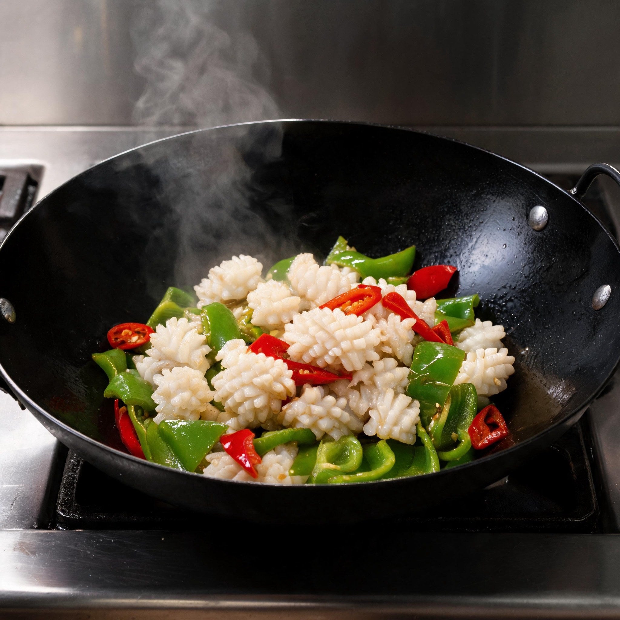 Premium Whole Squid | Fresh & Cleaned Ready-to-Cook Seafood