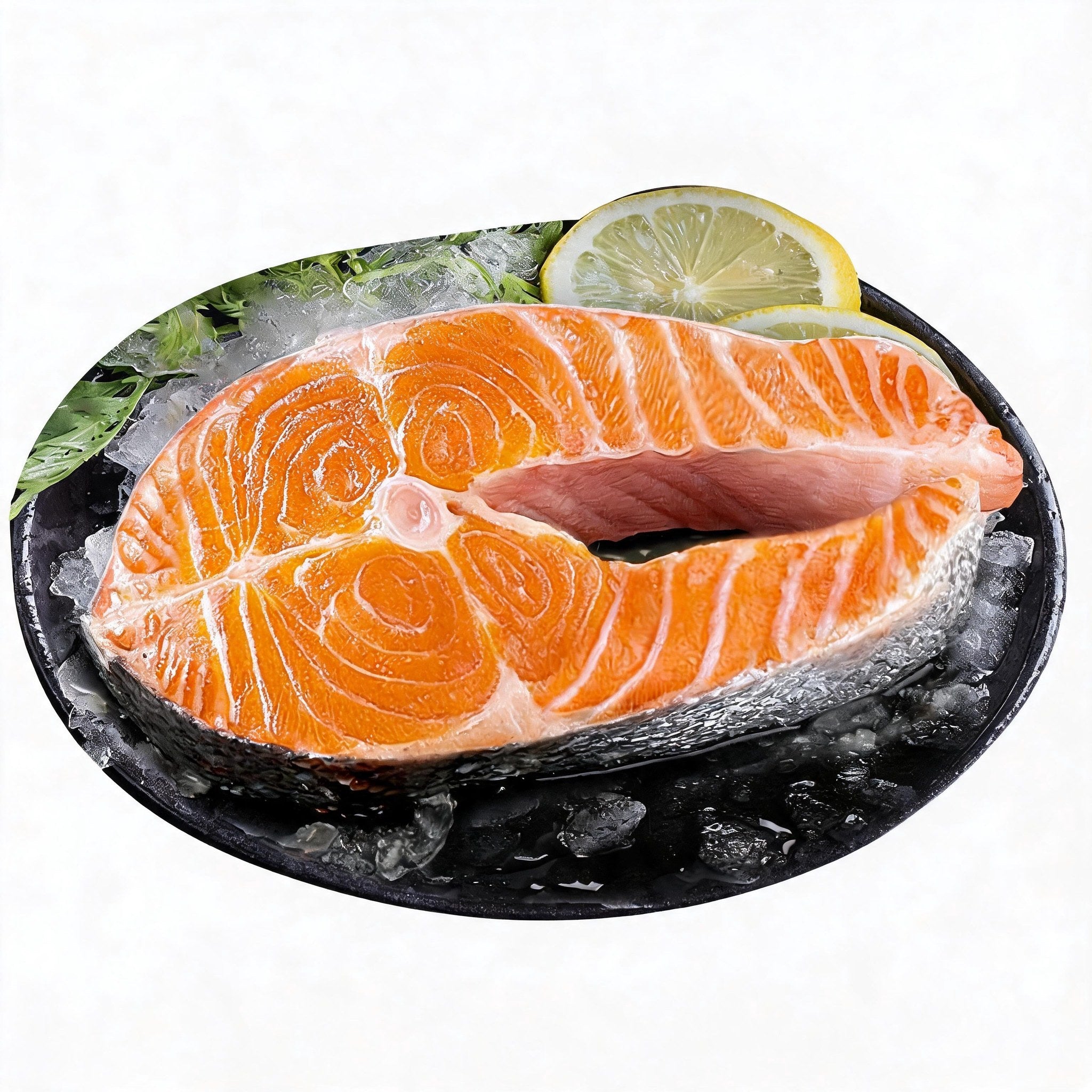 Premium Fresh Salmon Steak | Raw & Grilled Ready-to-Cook Omega-3 Rich Seafood